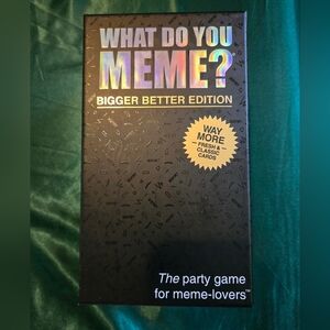 Bigger Better Edition Party Game What Do You Meme?